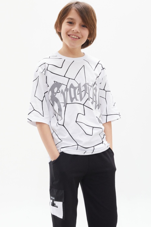 Baskılı Erkek Çocuk Kaprili Takım 18069