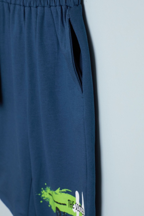 Erkek Çocuk Kahve Rider Baskılı Tişörtlü Şortlu Takım 18595