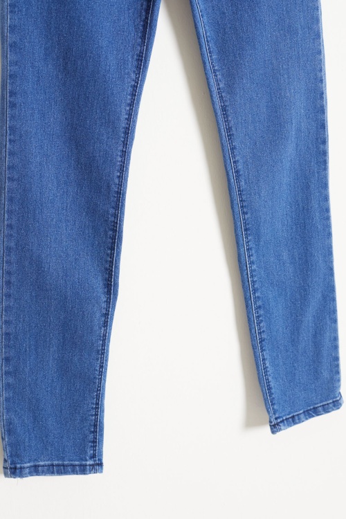 Koyu Mavi Erkek Çocuk Basic Jean Pantolon 12-17 Yaş 17746
