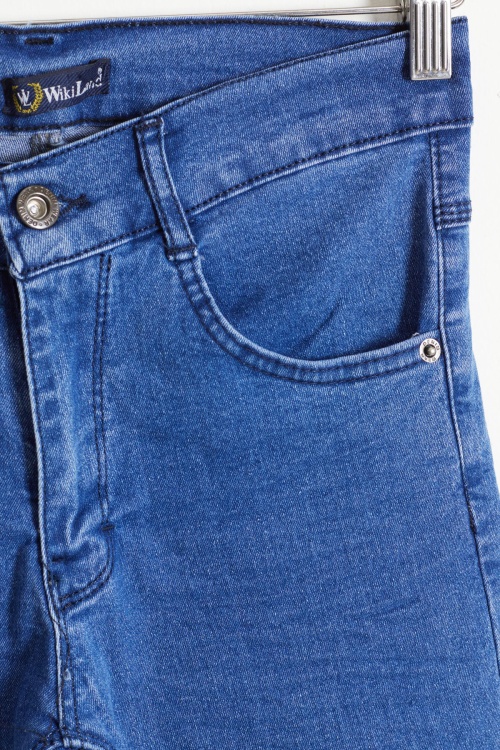 Koyu Mavi Erkek Çocuk Basic Jean Pantolon 12-17 Yaş 17746