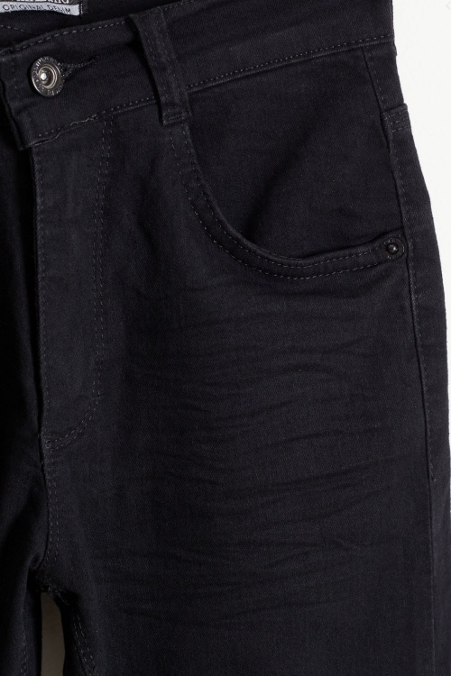 Siyah Erkek Çocuk Basic Jean Pantolon 12-17 Yaş 17747