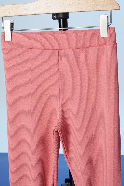 Somon Cupcake Nakışlı Fitilli Kız Çocuk Tayt 18281