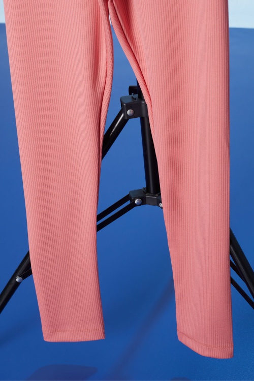 Somon Fitilli Lastikli Bel Kız Çocuk Düz Tayt 18293