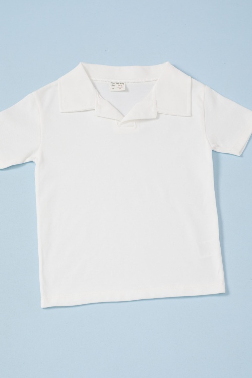 Erkek Bebek Polo Yaka 2li Kısa Kol Tişört