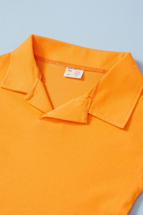 Erkek Bebek Polo Yaka 2li Kısa Kol Tişört