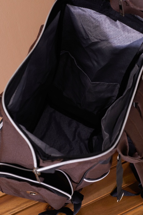 Kahverengi Bebek Taşıma Çantası ve Termal Bakım Seti Çantası 2li Set 19210