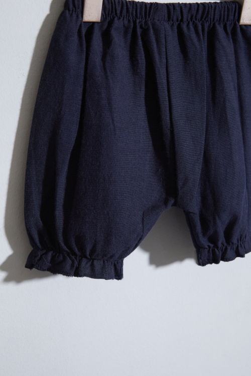 Kız Bebek Yeşil Çiçek Nakışlı Bluzlu Şortlu Takım 18914