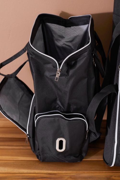 Siyah Bebek Taşıma Çantası ve Termal Bakım Seti Çantası 2li Set 19208