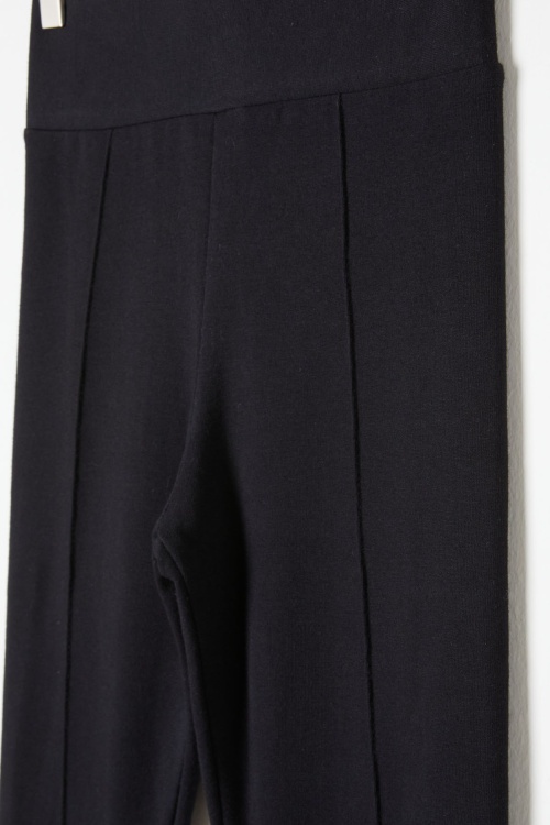 Siyah Çimalı Kız Çocuk Şardonlu Tayt 19000