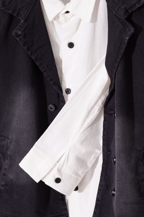 Siyah Jean Ceketli Gömlekli Erkek Çocuk Takım Elbise 18975