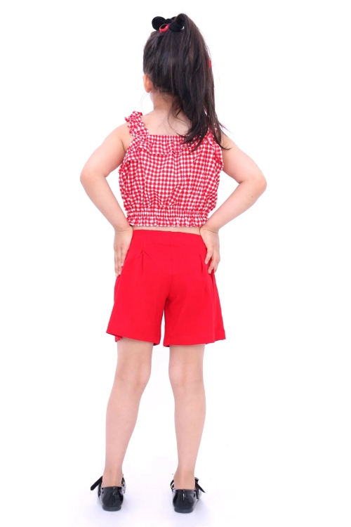 Kız Çocuk Etekli Taçlı Takım 3-10 Yaş 14486