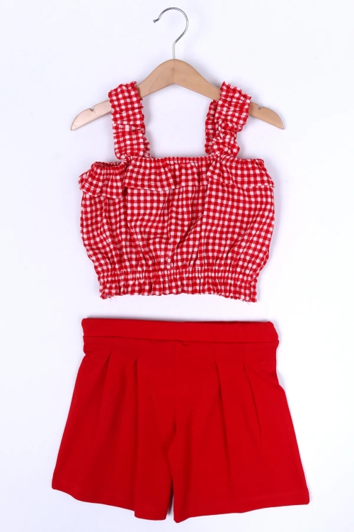 Kız Çocuk Etekli Taçlı Takım 3-10 Yaş 14486