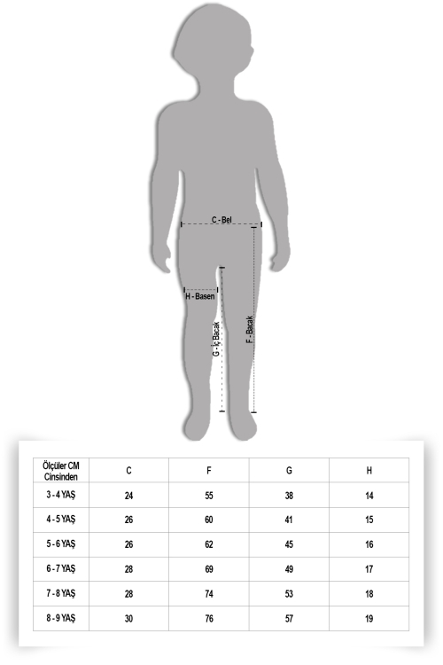 Kız Çocuk Siyah Fitilli Düz Kadife Tayt 19721