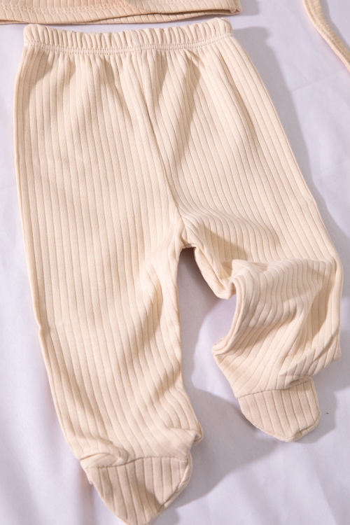 Krem Raporlu Battaniyeli 7li Bebek Hastane Çıkışı Seti 19722