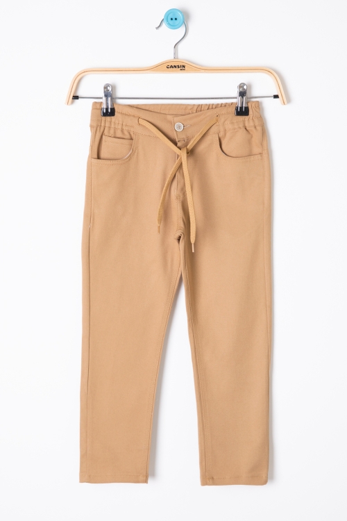 Mavi Jean Gömlekli Yazı Baskılı Tişörtlü Erkek Çocuk Pantolonlu 3lü Takım