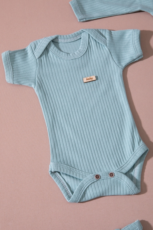 Mint Raporlu Battaniyeli 7li Bebek Hastane Çıkışı Seti 19723