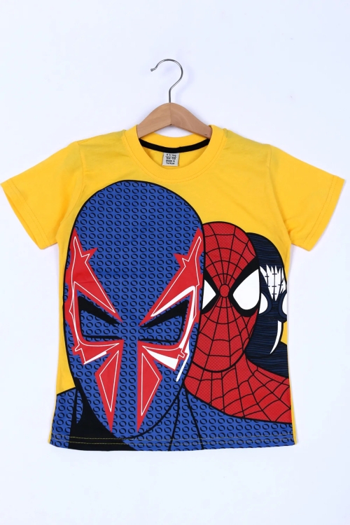 Baskı Detaylı Erkek Tişört 16083