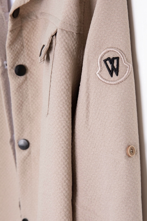 Bej Erkek Çocuk Jogger Gömlekli Tişörtlü 2li Takım 20402