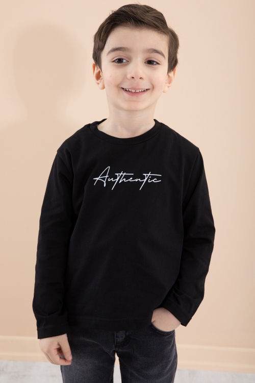 Erkek Çocuk Krem Sırtı Baskılı Fermuarlı Ceketli Pantolonlu 3lü Takım 20280