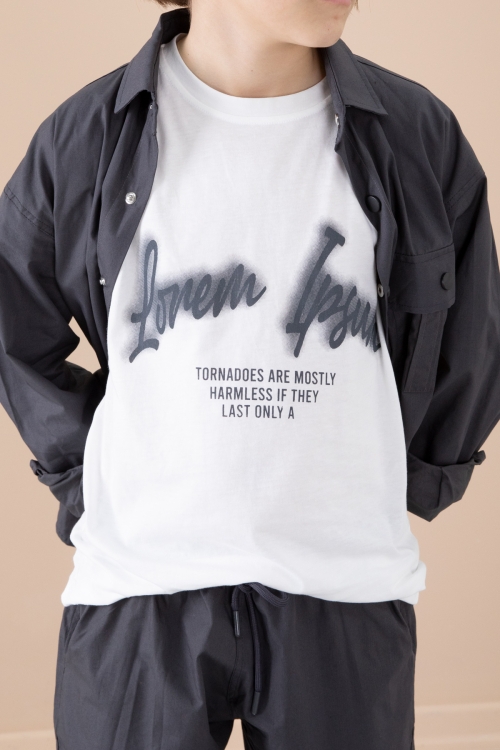 Füme Erkek Çocuk Baskılı Tişörtlü 3lü Takım 20329