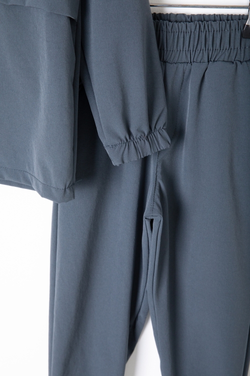 Gri Erkek Çocuk Paraşüt Kapşonlu Takım 20156