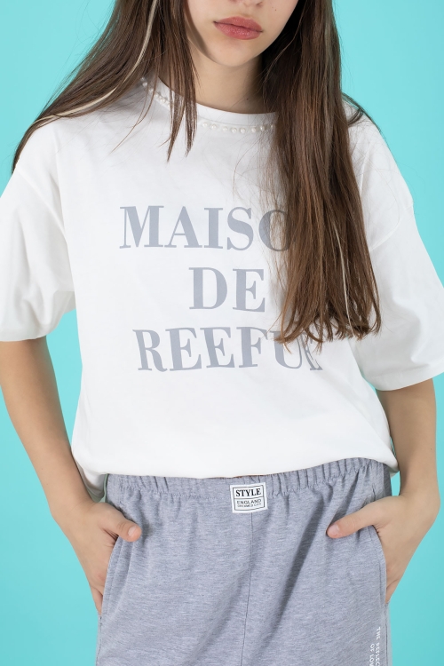 Gri Kız Çocuk Etekli Baskılı Tişörtlü Takım 20506