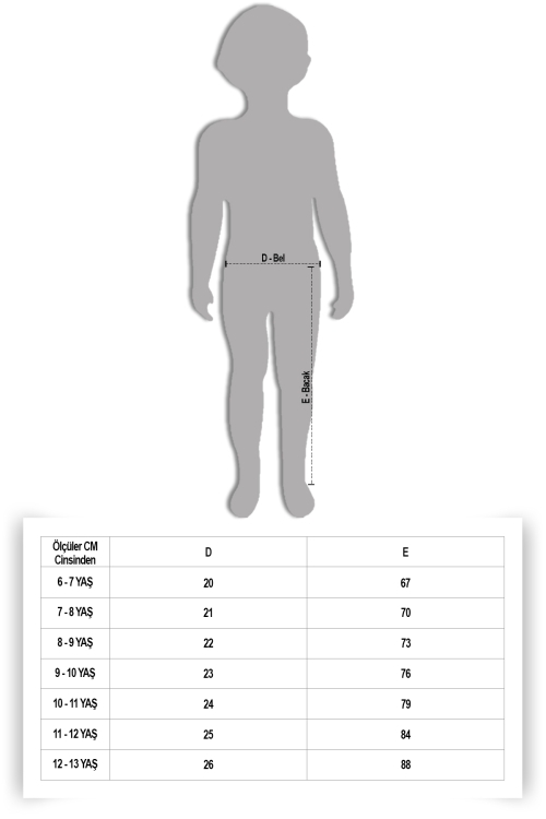 Gül Kurusu Geniş Paça Desenli Kız Çocuk Pantolon 19789