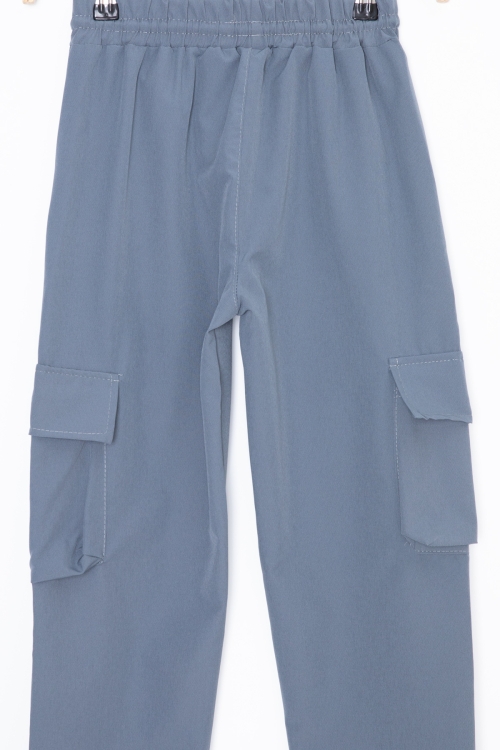 İndigo Kargo Cepli Erkek Çocuk Paraşüt Pantolon 20214