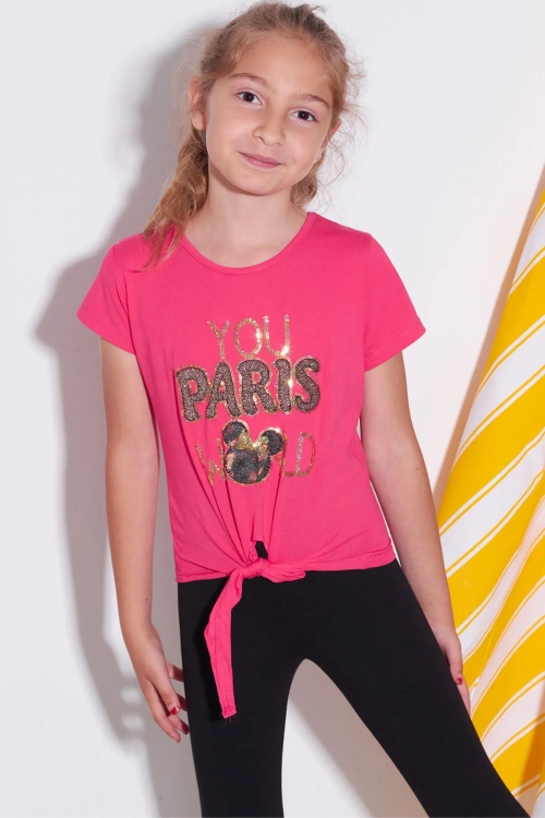 Kız Çocuk T-shirt 14514 4809