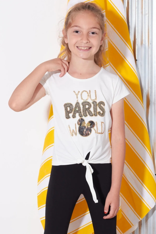 Kız Çocuk T-shirt 14514 4809