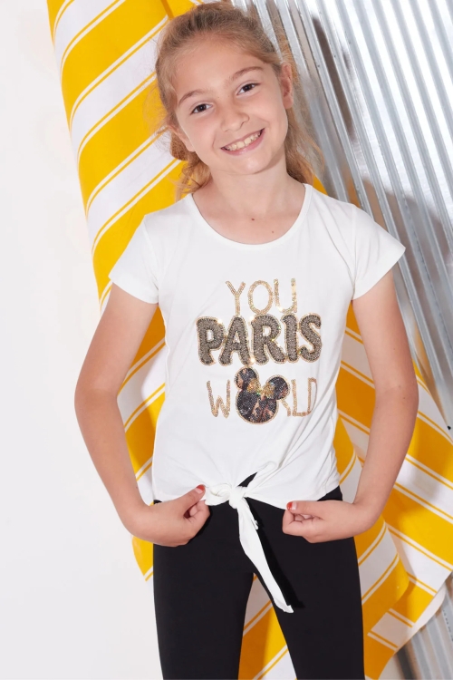 Kız Çocuk T-shirt 14514 4809