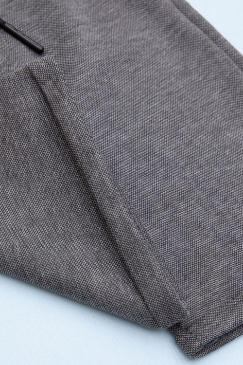 Antrasit Beli Lastikli Jogger Kumaş Basic Erkek Çocuk Şort 21158