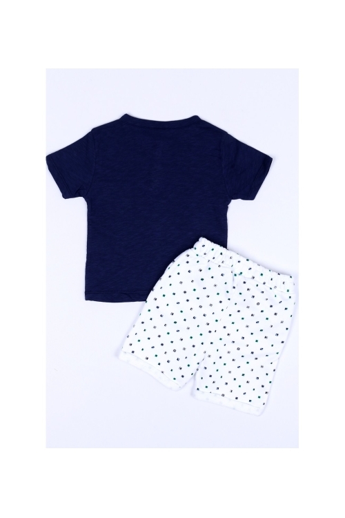 Erkek Bebek Cep Detaylı Takım 14091 1851