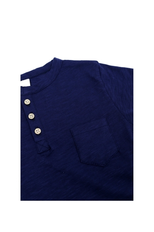 Erkek Bebek Cep Detaylı Takım 14091 1851