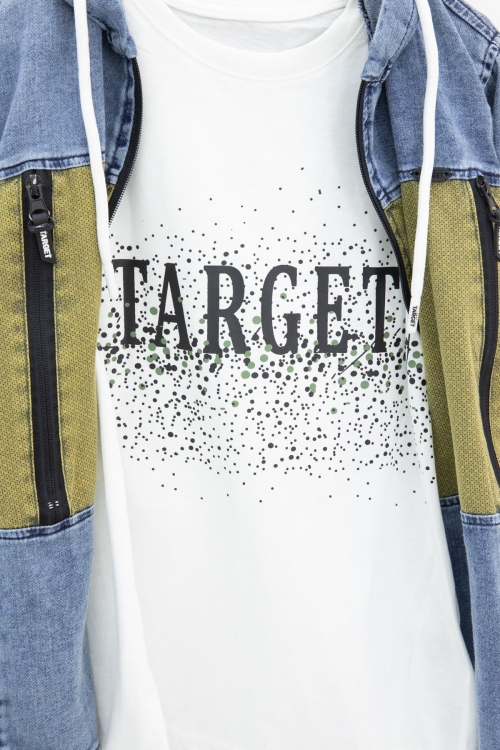 Erkek Çocuk Jean Ceketli 2li Takım 21128