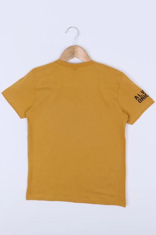 Erkek Çocuk Siyah Always Yazı Baskı 8-13 Yaş T-Shirt 4136-1