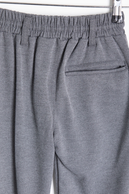 Füme Beli  Bağcıklı Duble Paça Erkek Çocuk Jogger Kumaş Pantolon 20745