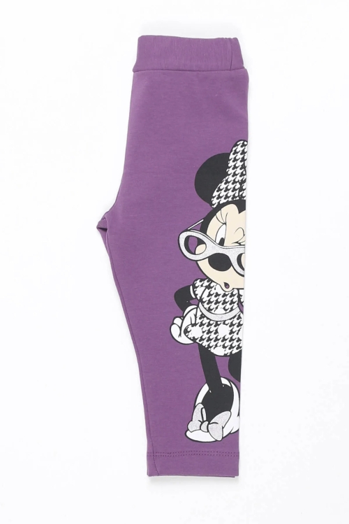 Kız Çocuk Mor Renk Tayt 10-15 Yaş 13929