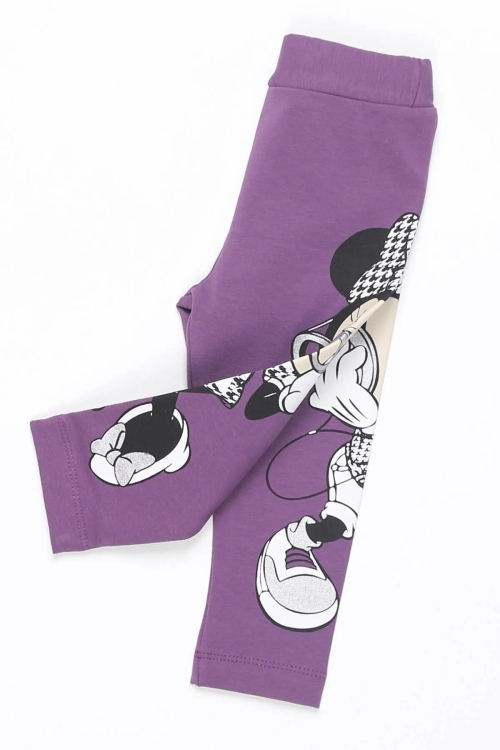 Kız Çocuk Mor Renk Tayt 10-15 Yaş 13929