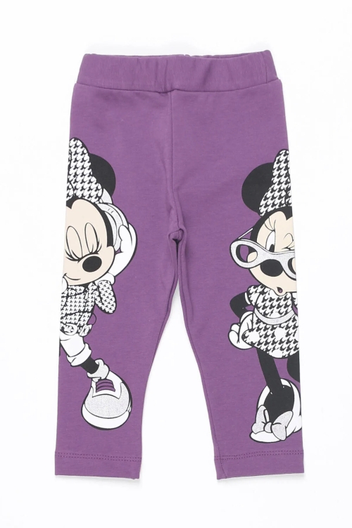 Kız Çocuk Mor Renk Tayt 10-15 Yaş 13929