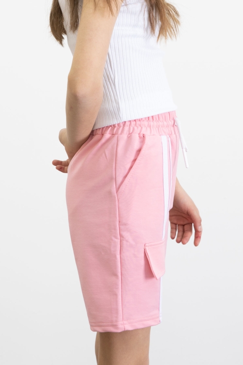 Pembe Kız Çocuk Şort 20750