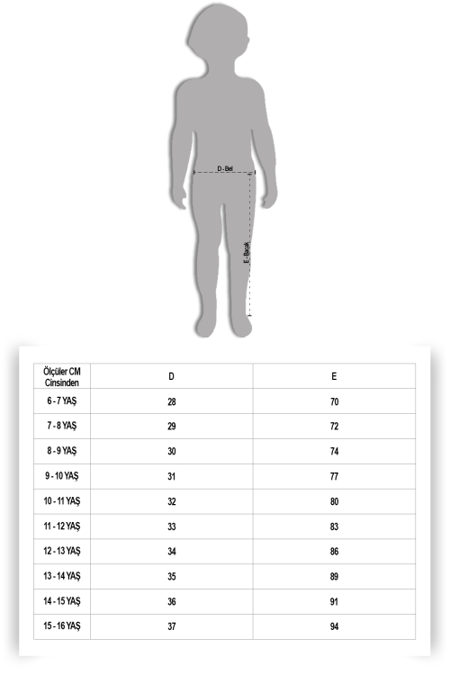 Siyah Beli  Bağcıklı Duble Paça Erkek Çocuk Jogger Kumaş Pantolon 20744