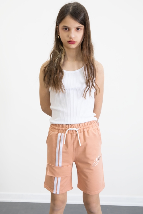 Somon Kız Çocuk Şort 20754