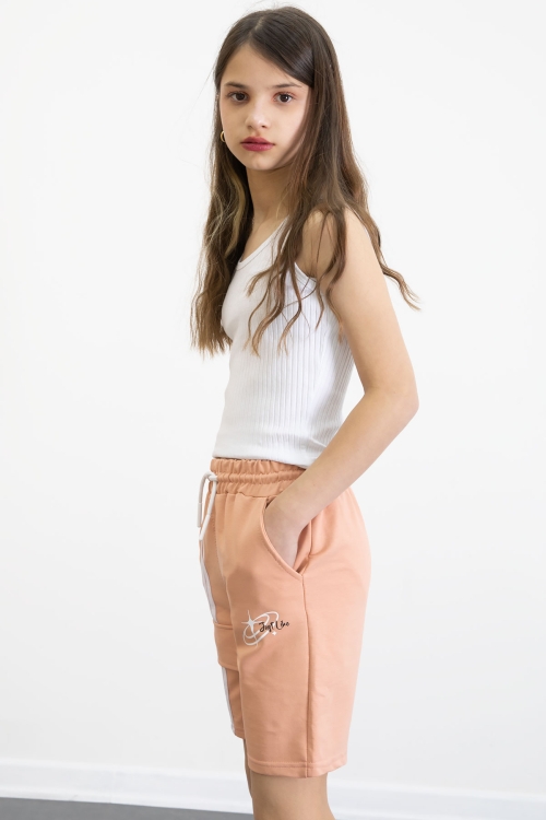Somon Kız Çocuk Şort 20754
