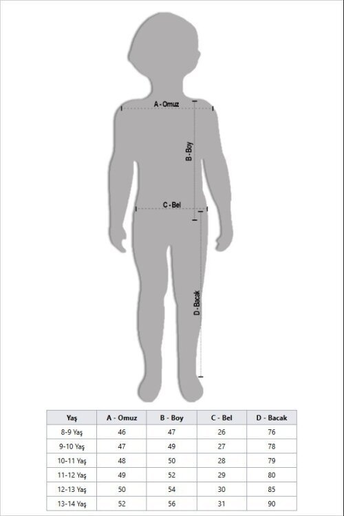 Bej Kalp Desenli Kapüşonlu Kız Çocuk Eşofman Takımı 21254