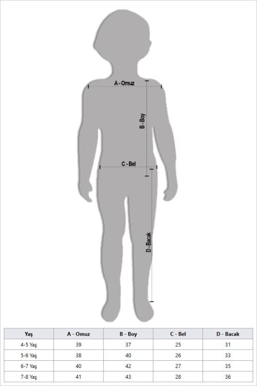 Bej Kız Çocuk Tavşan Nakışlı Ekose Desenli Şort Etekli 2li Takım 21539