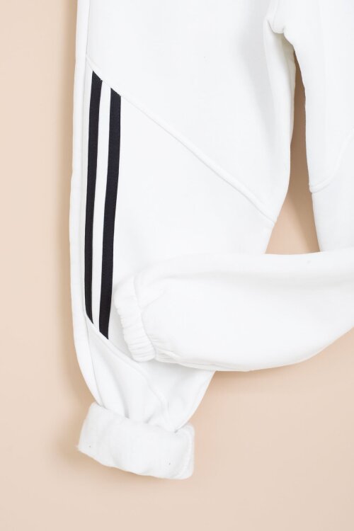 Beyaz Şerit Detaylı Yazı Baskılı Beli Lastikli Erkek Çocuk Eşofman Altı 21454