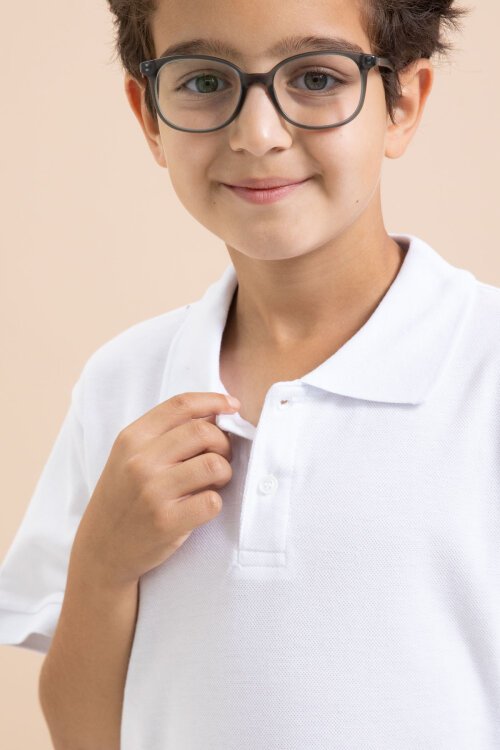 Erkek Çocuk Polo Yaka Kısa Kollu Okul Tişörtü 21410