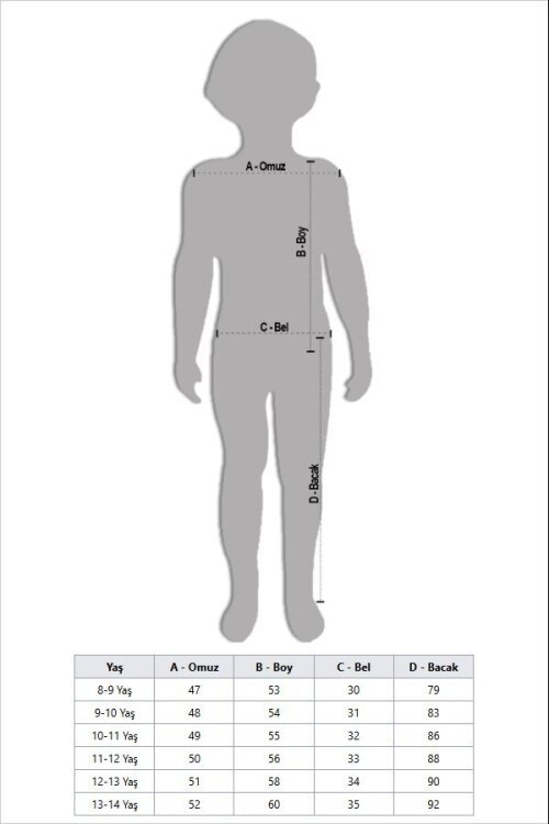 Gri Yazı Nakışlı Kolej Ceketli Erkek Çocuk Eşofman Takımı 21223