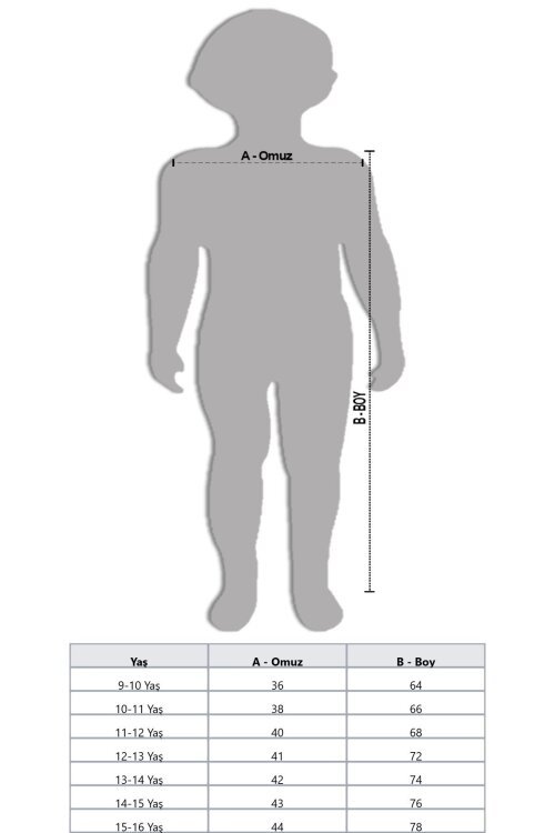 Lacivert Yazı Detaylı Göğüs Cepli İçi Kürklü Erkek Çocuk Kapüşonlu Mont 21477